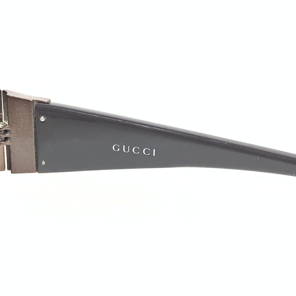 Gucci GG1821/S Grey Metal Unisex Sunglasses | Like New |
