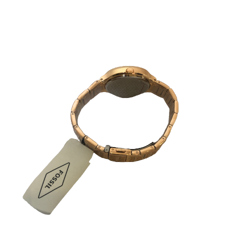 Fossil Gold Rhinestone 'BQ3706' Watch | Brand New |