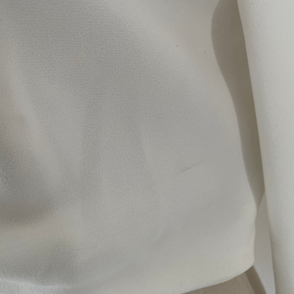 ZARA White Cropped Collared Shirt | Brand New |