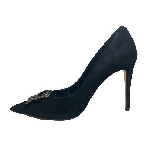 DUNE Black Suede 'Breanna' Pumps | Pre Loved |