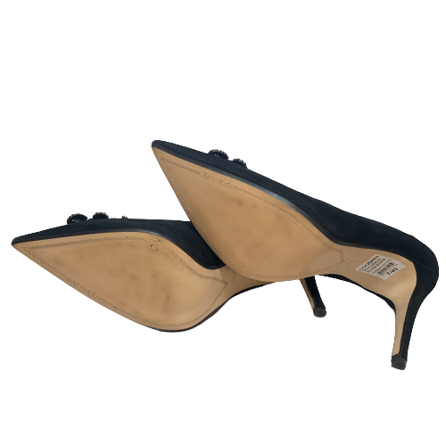 DUNE Black Suede 'Breanna' Pumps | Pre Loved |