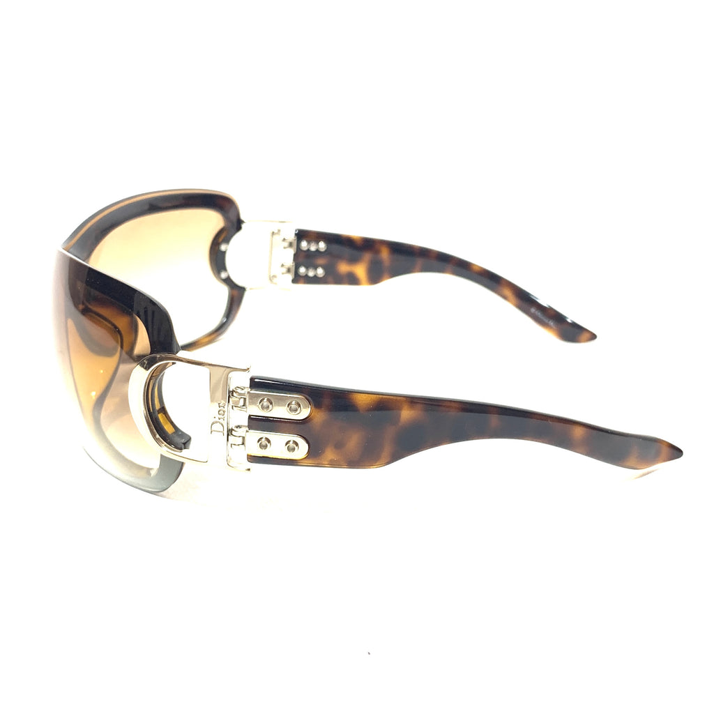 Dior 'Airspeed 2' Brown Oversized Sunglasses | Like New |