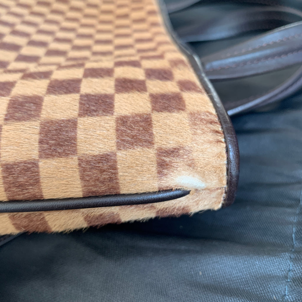 Louis Vuitton Impala Damier Calf Hair Mini Tote Bag | Pre Loved |