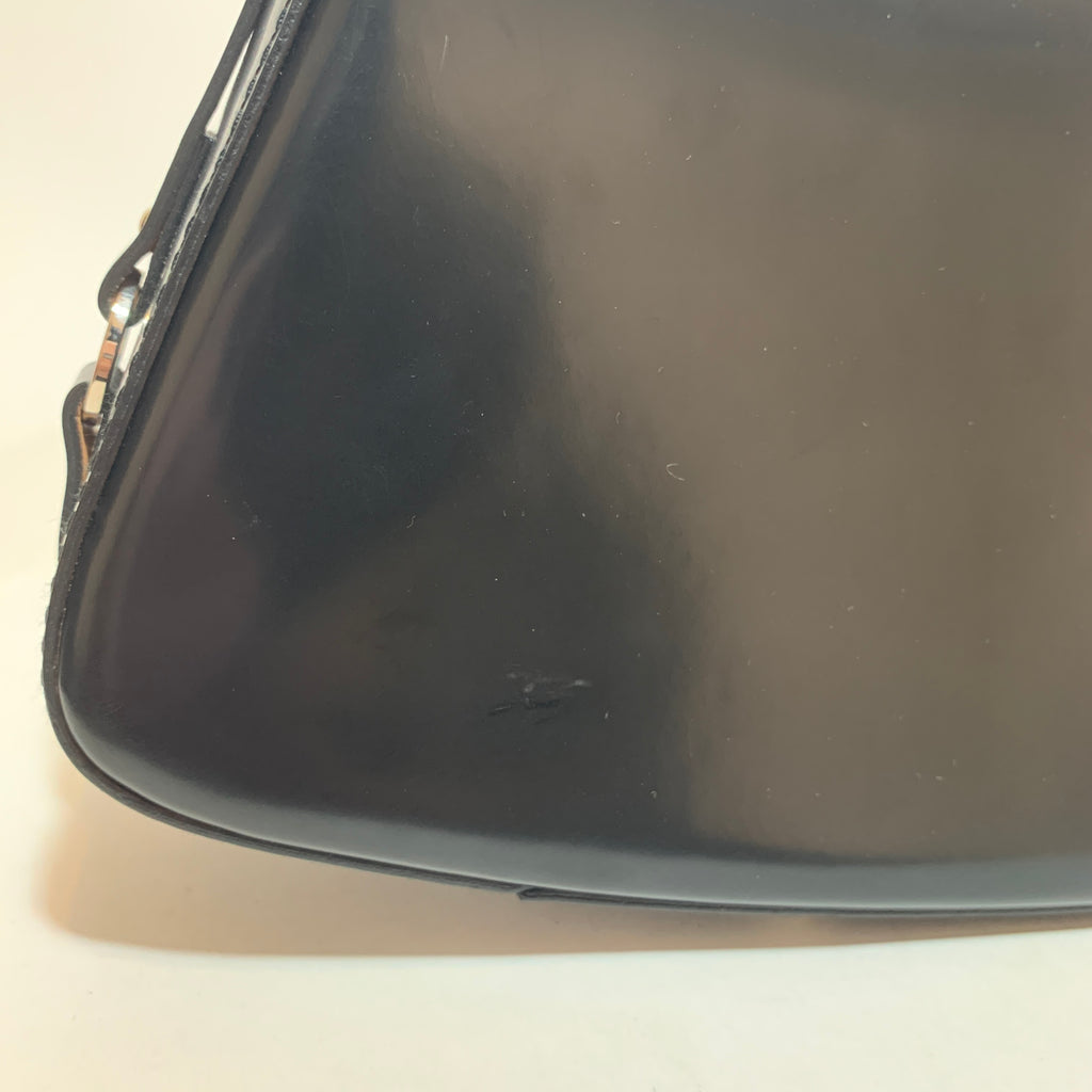 Dior Black Leather Bondage Shoulder Bag | Gently Used |