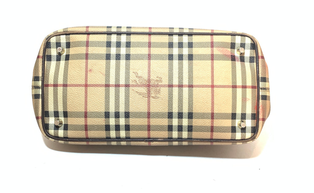 Burberry Haymarket Check Canvas Tote | Pre Loved |