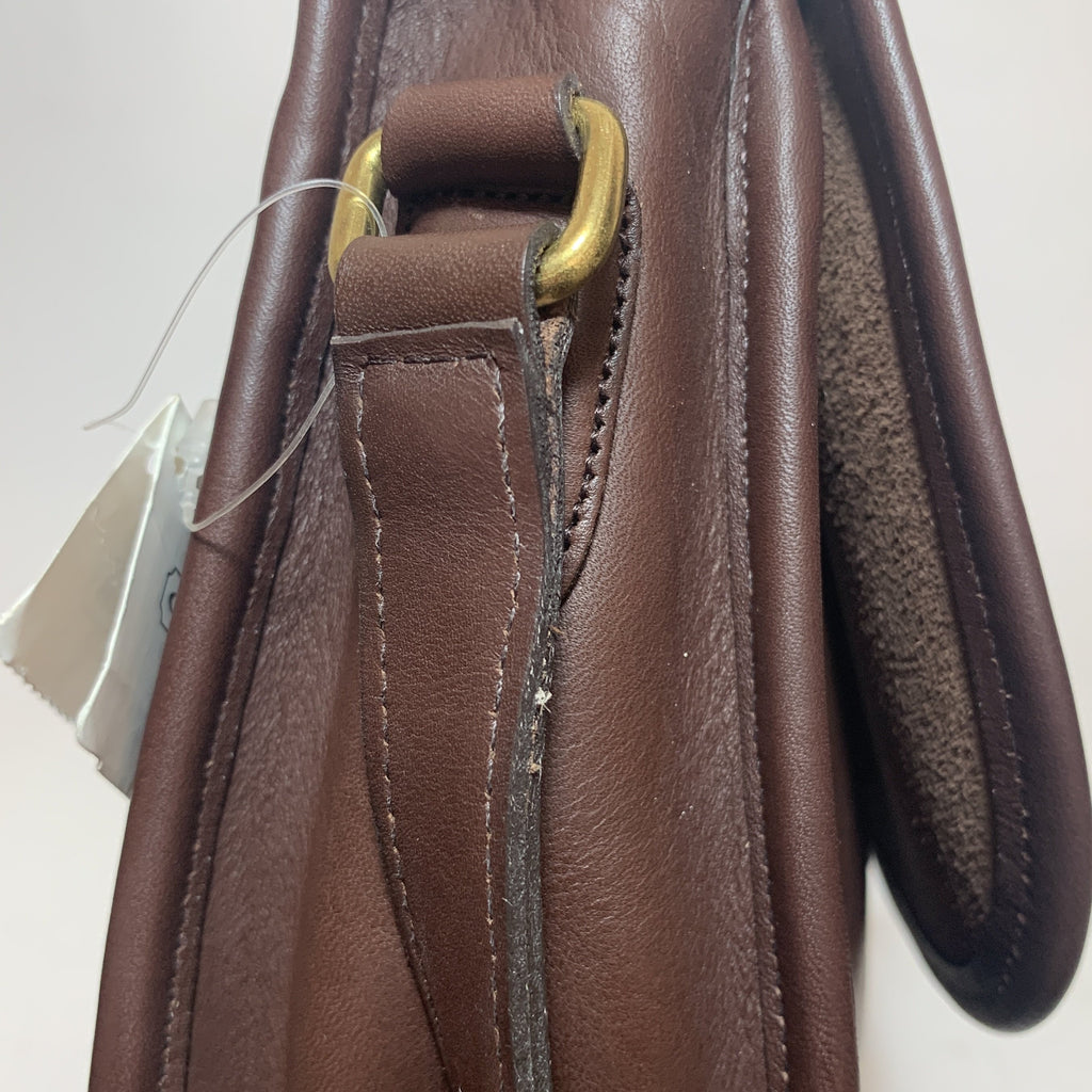 Coach Brown Leather 'City' Crossbody Bag | Brand New |