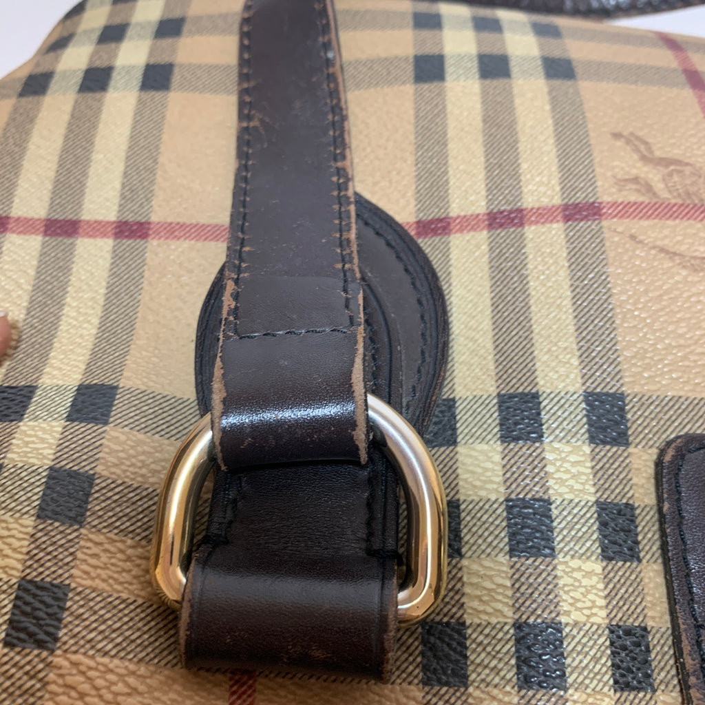 Burberry Haymarket Check Canvas Tote | Pre Loved |