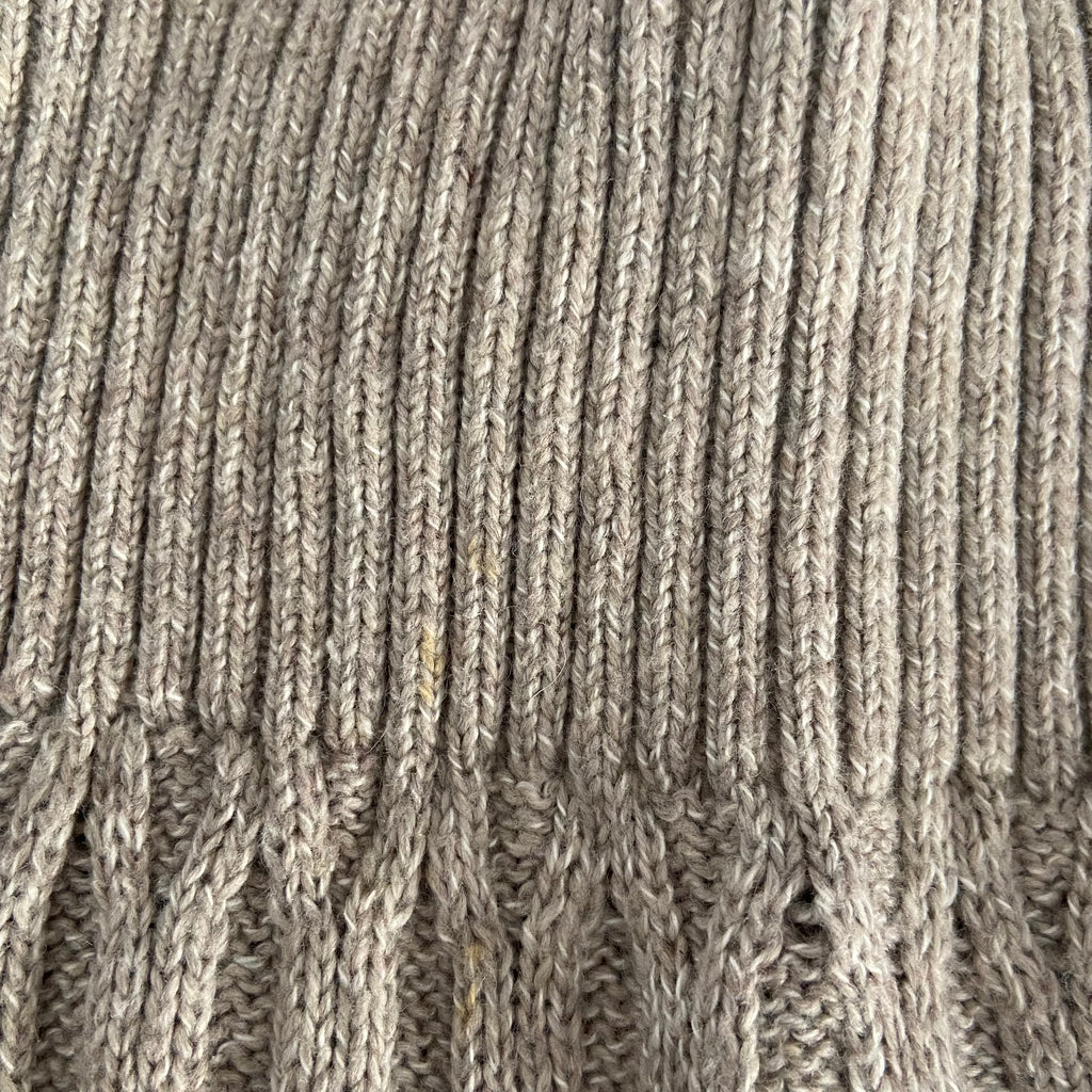 Old Navy Beige Turtle-neck Knit Sweater Dress | Pre Loved |
