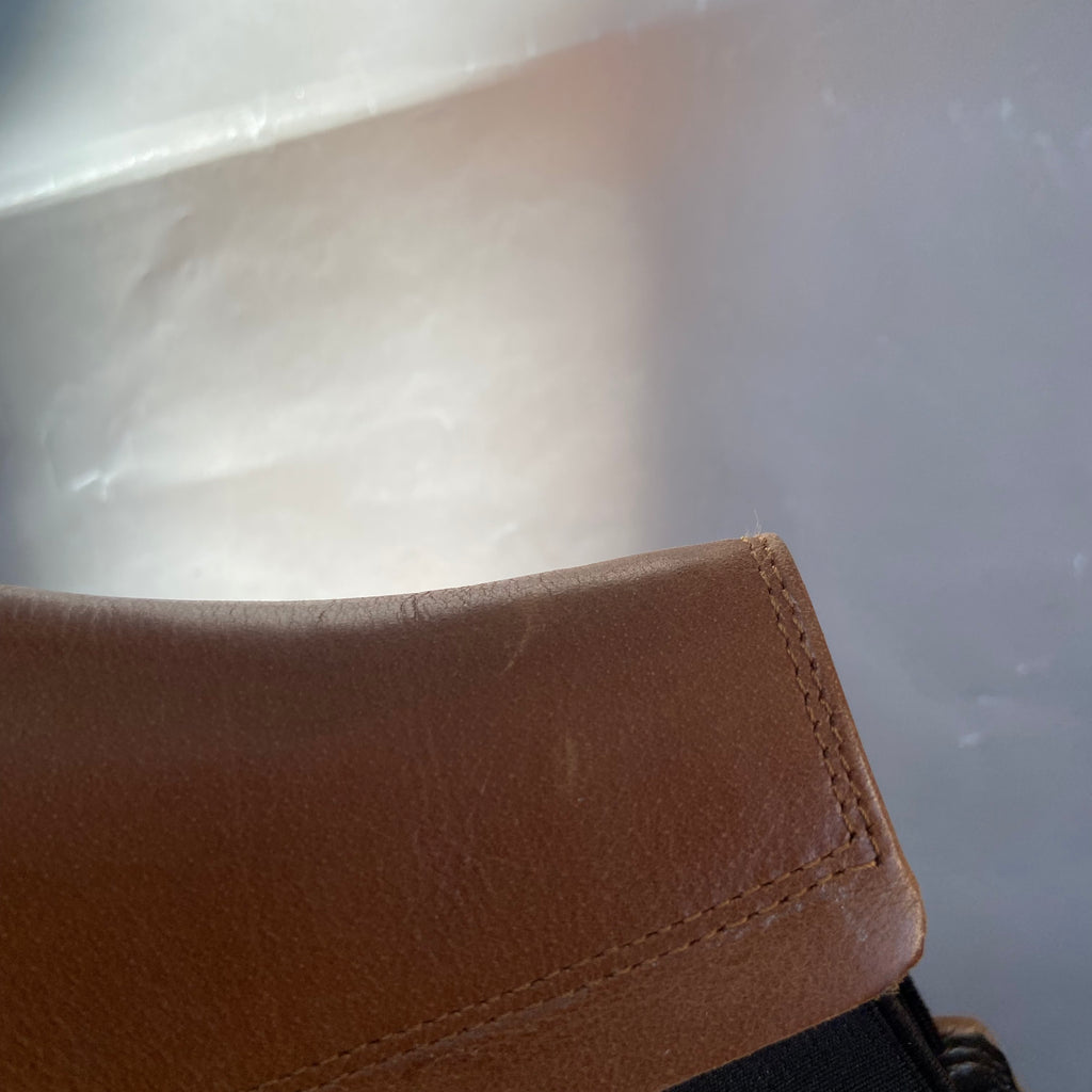 New Look Brown Leather Ankle Boots | Like New |