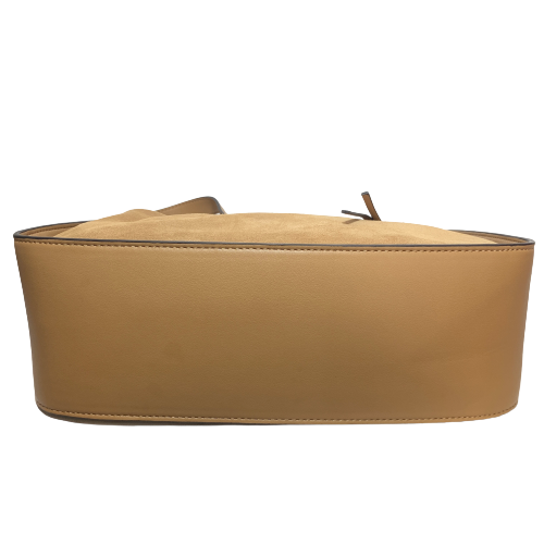 Mango Suede Camel Shoulder Bag | Like New |