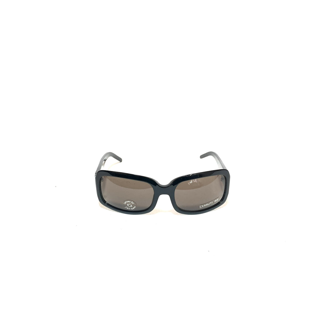 Cerruti CE50704 Black Rectangular Sunglasses | Brand New |