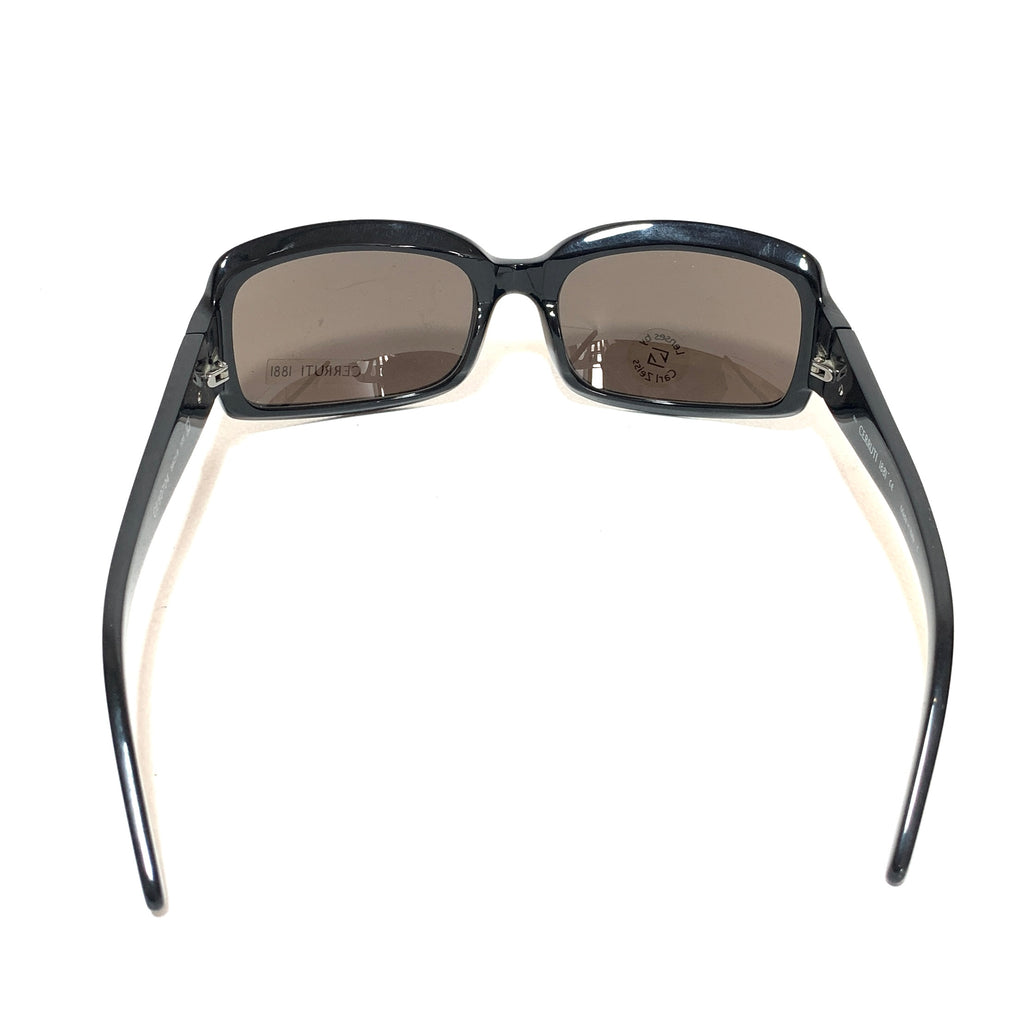 Cerruti CE50704 Black Rectangular Sunglasses | Brand New |