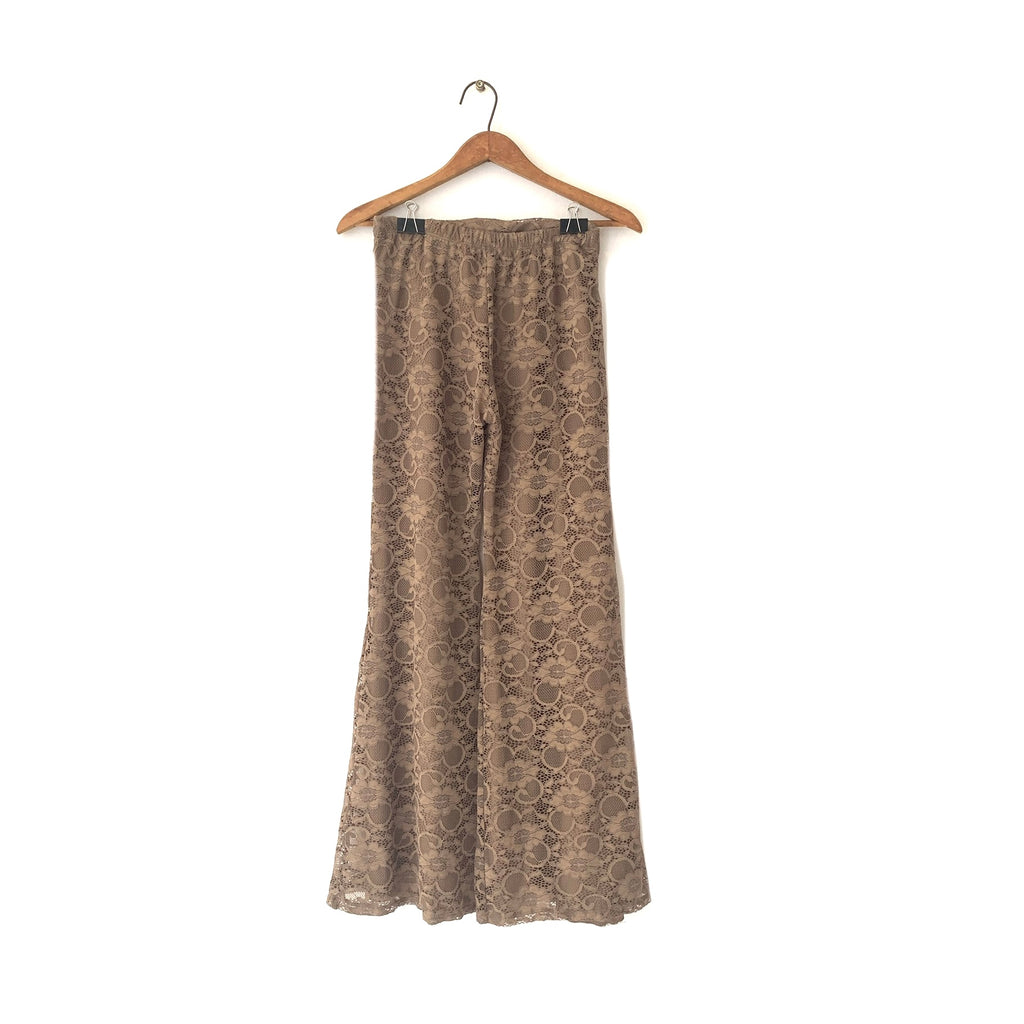 Mantra Light Brown Lace Pants | Gently Used |