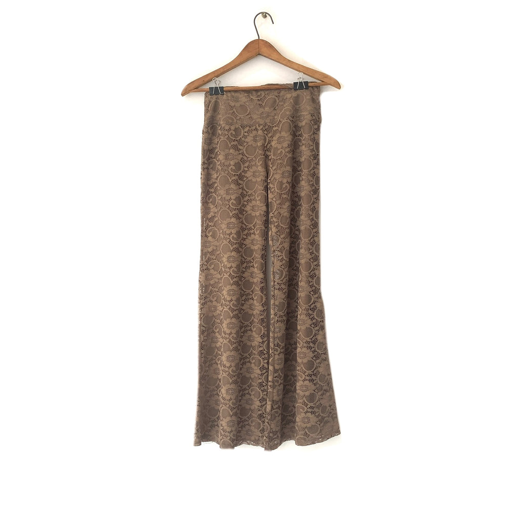 Mantra Light Brown Lace Pants | Gently Used |