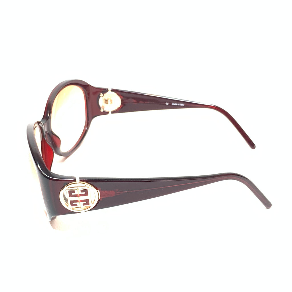 Givenchy SGV557N Mahogany Oversized Sunglasses | Like New |