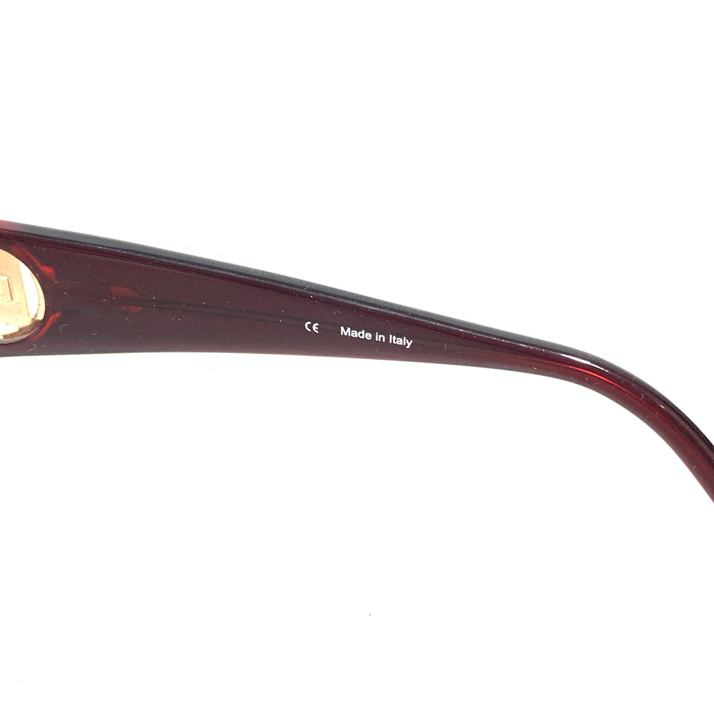 Givenchy SGV557N Mahogany Oversized Sunglasses | Like New |