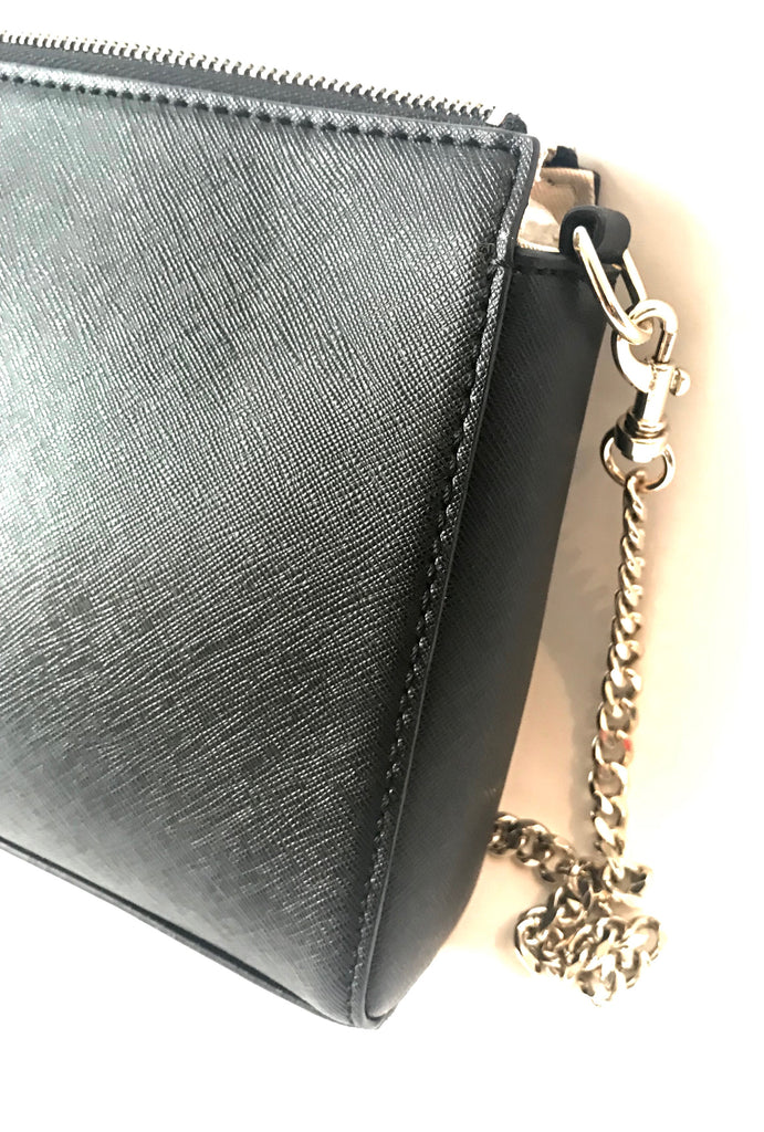 GUESS Black Leather Cross Body Bag | Like New |