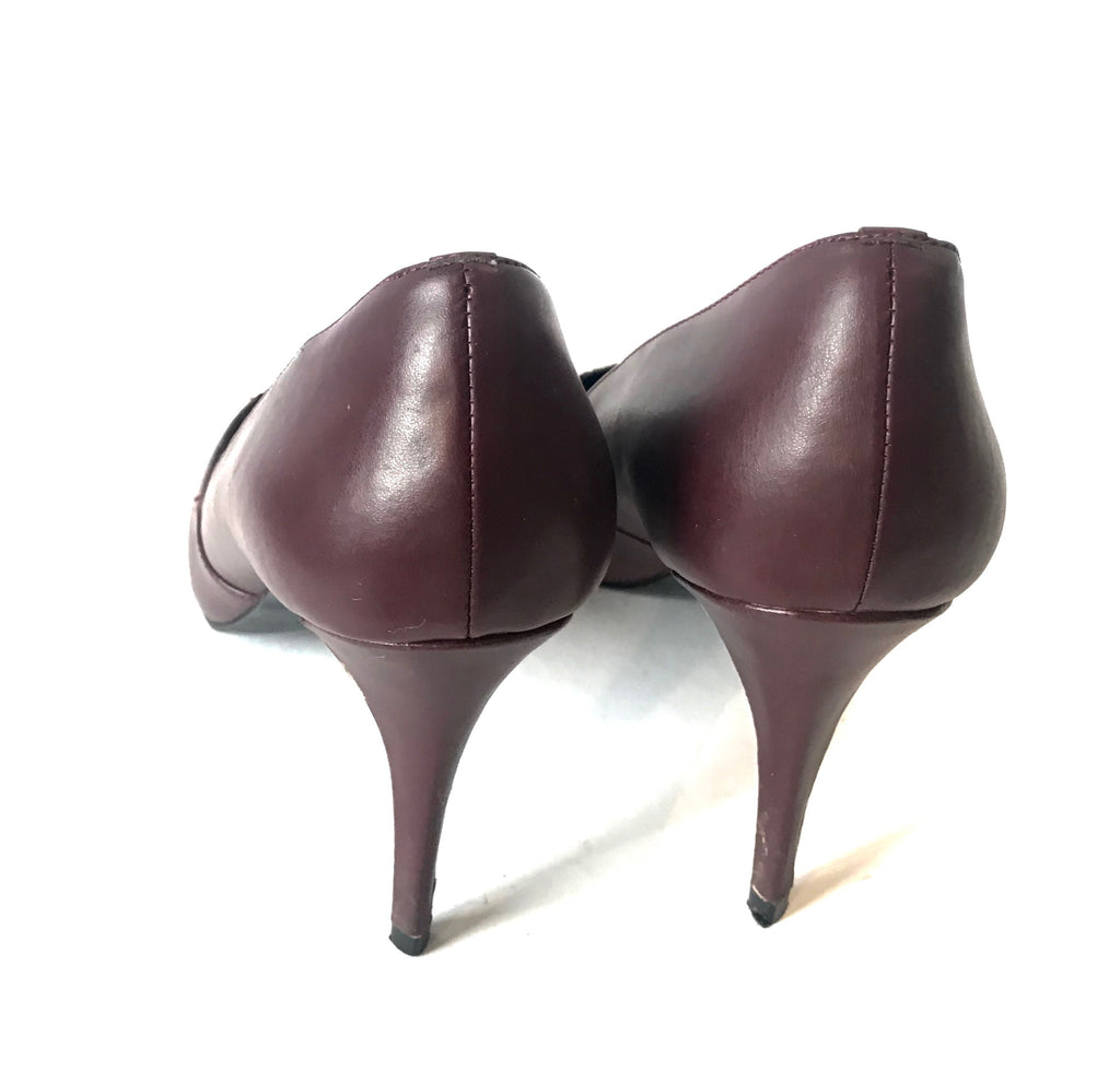 Charles & Keith Pointed Leather Pumps | Gently Used | - Secret Stash