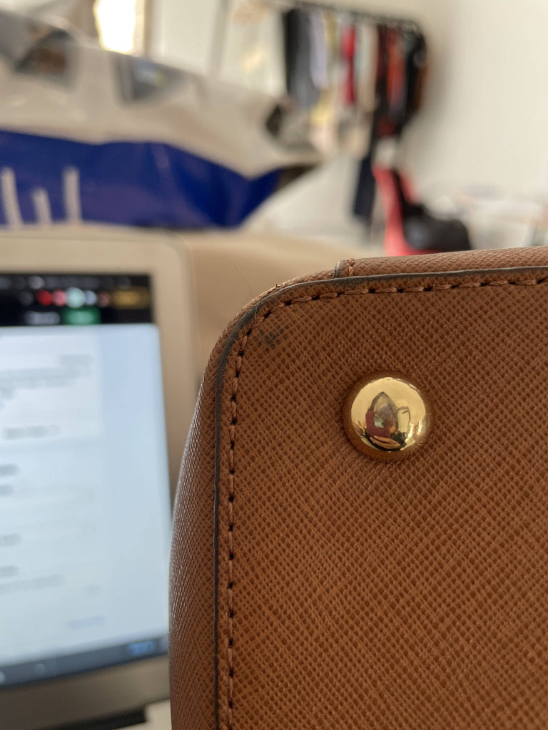 Michael Kors Tan Jet Set Medium Zip Tote | Pre Loved |