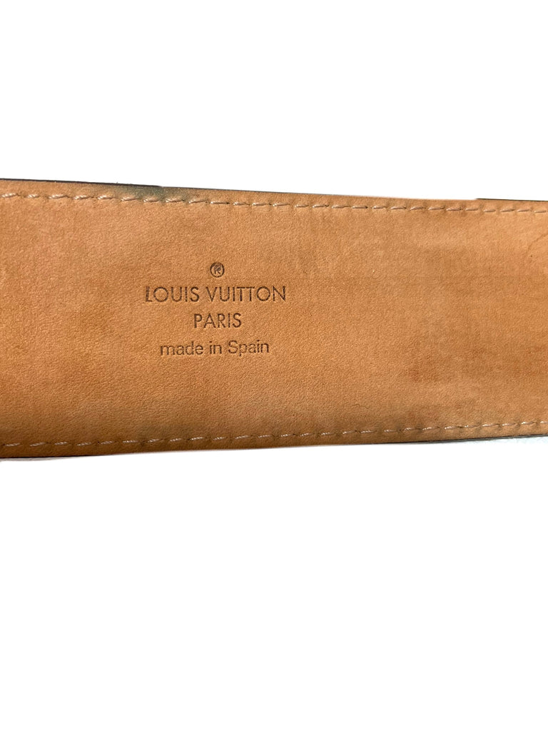 Louis Vuitton Monogram Canvas Men's Belt | Gently Used |