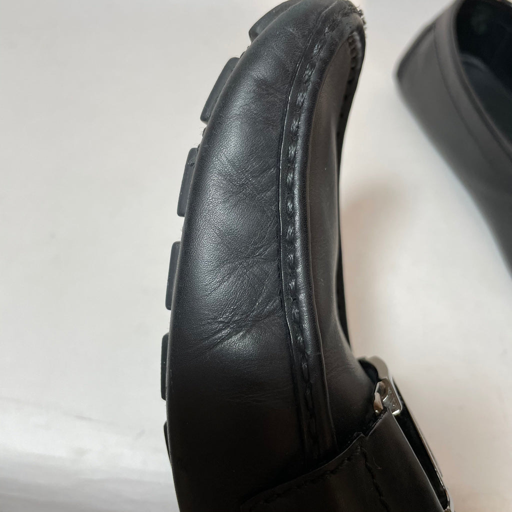 Louis Vuitton Black Men's Monte Carlo Leather Loafers | Gently Used |