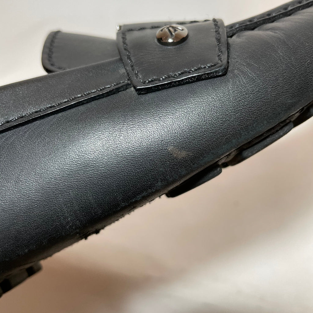 Louis Vuitton Black Men's Monte Carlo Leather Loafers | Gently Used |
