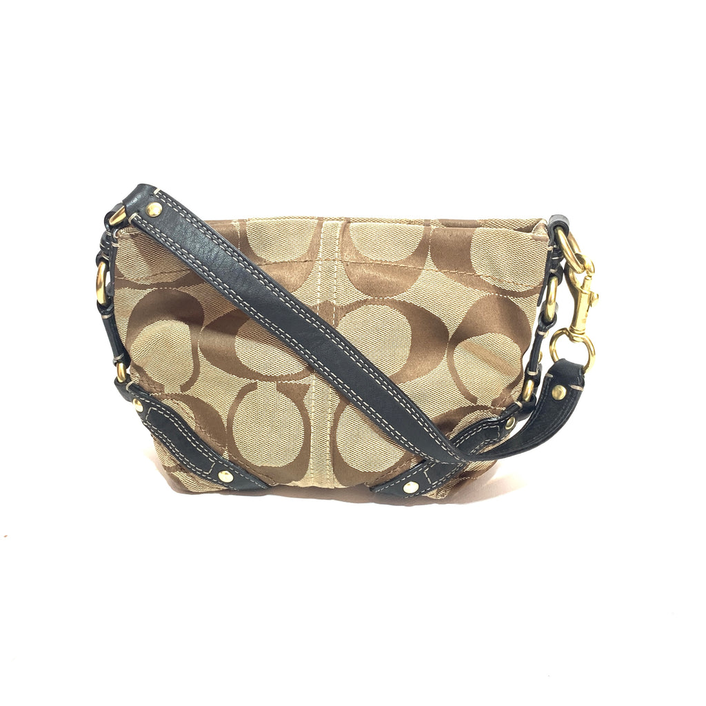 Coach Signature Canvas Mini Shoulder Bag | Pre Loved |
