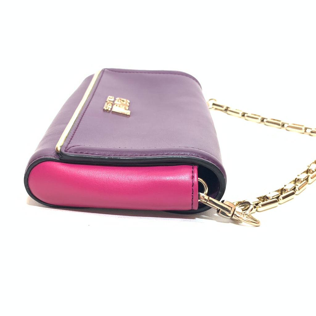Cavalli Class Purple & Pink Small Shoulder Bag | Like New |