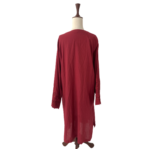 Sapphire Rust Sequins Kameez | Brand New |