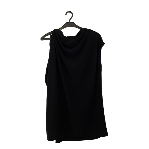 Kenneth Cole Black Boatneck Top | Pre Loved |