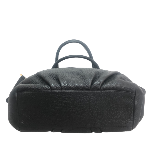 Marc Jacobs Black Pebbled Leather Shoulder Bag | Gently Used |