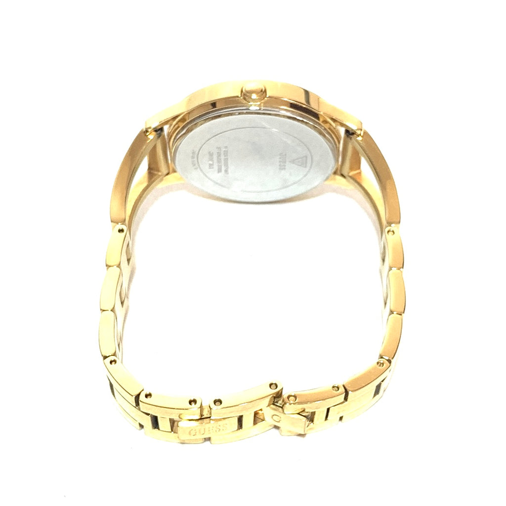 Guess Gold Animal Print Rhinestone Bracelet Watch | Gently Used |