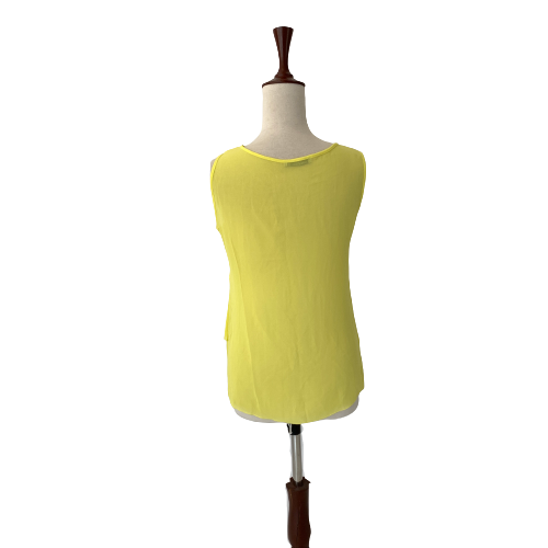 Collezione Yellow Sleeveless Top | Gently Used |
