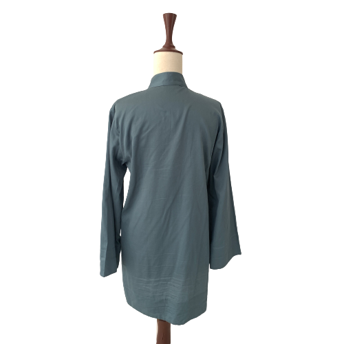 Daaman Teal Embroidered Shirt Set | Gently Used |