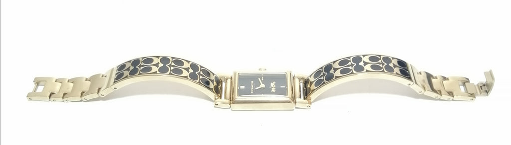Coach Gold Monogram Bracelet Watch
