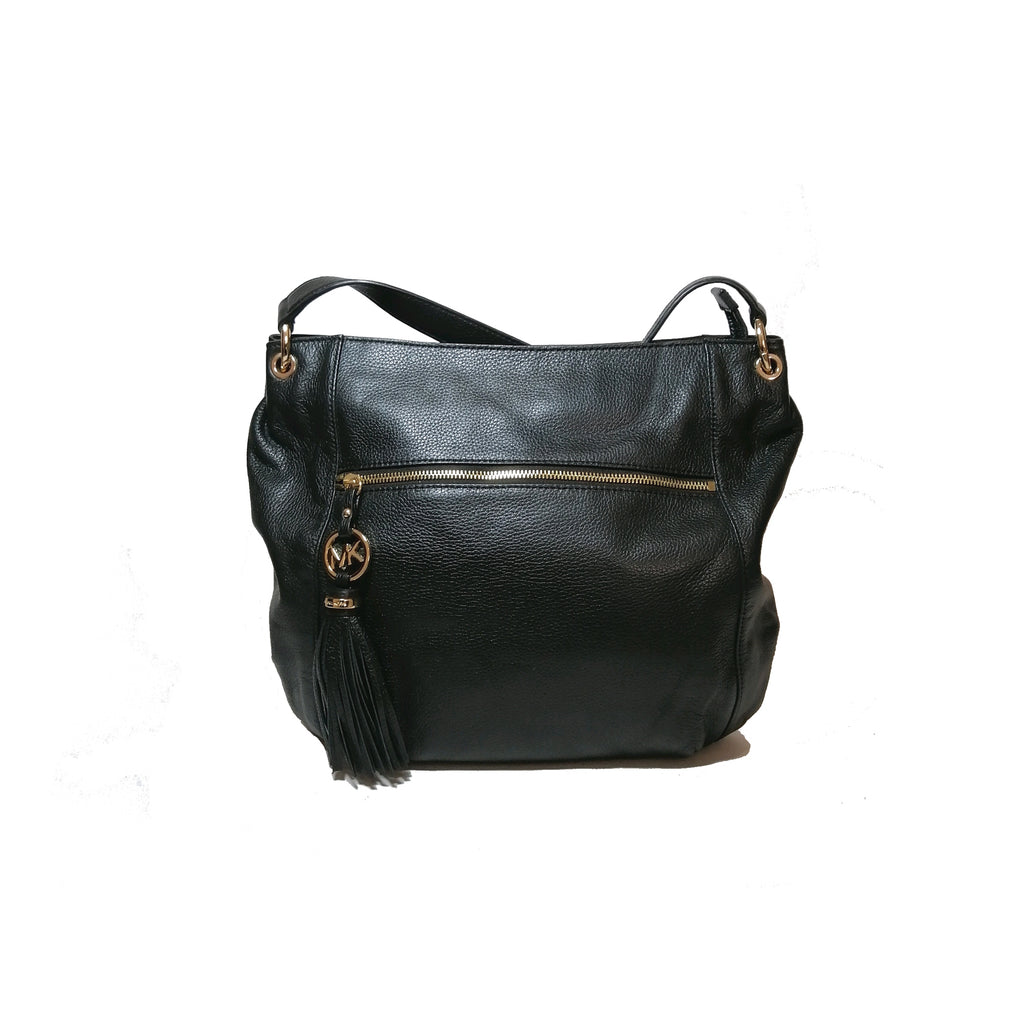 Michael Kors Black Leather Shoulder Bag | Gently Used | | Secret Stash
