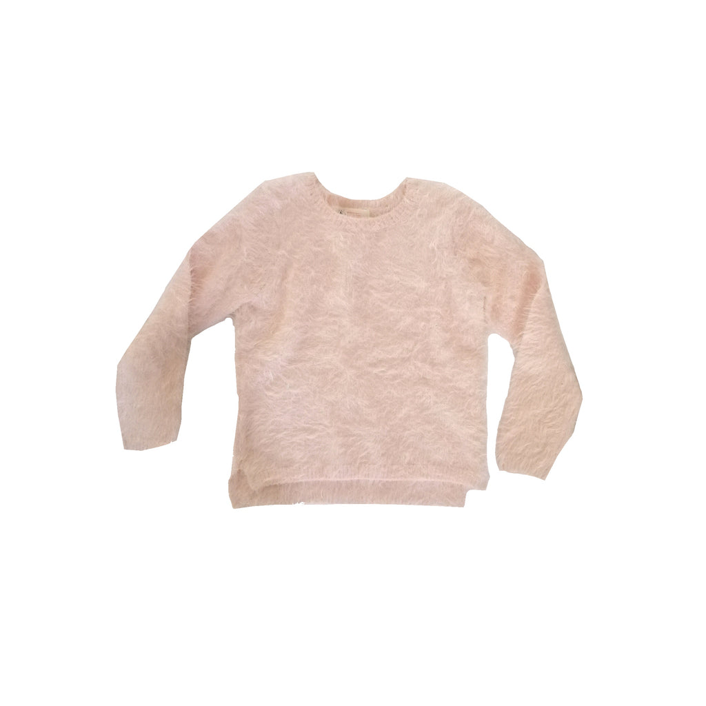 H&M Pink Fur Sweater (4 - 6 years)