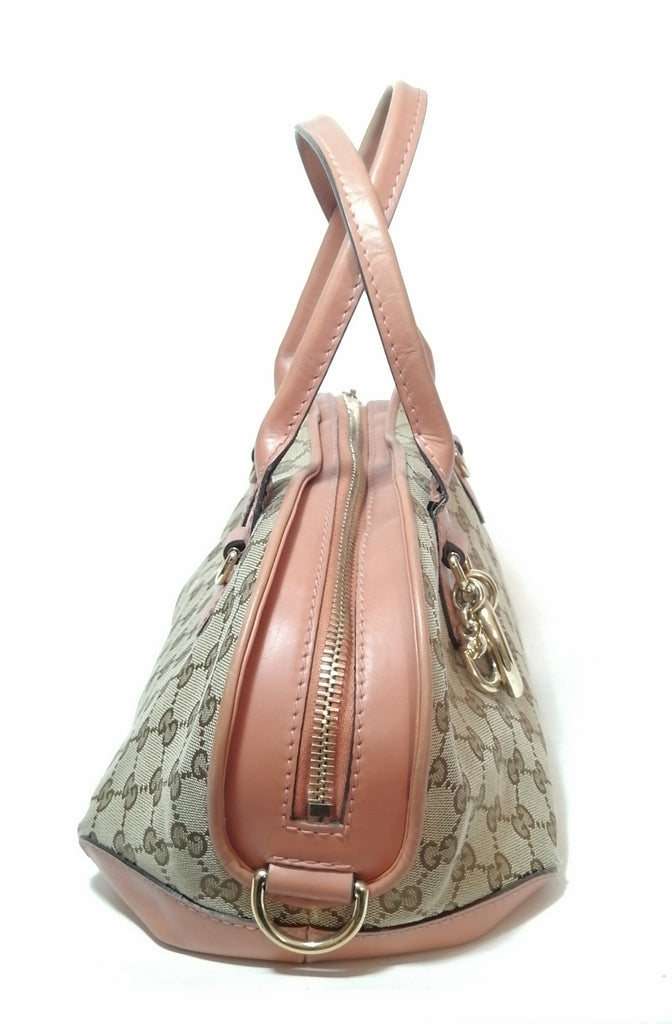 Gucci Heart Bit Monogram Canvas Tote