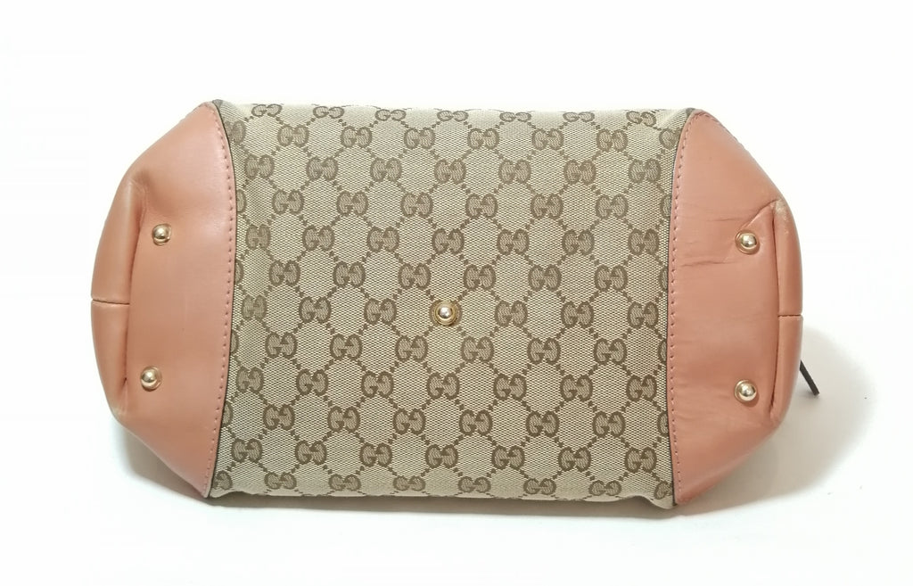 Gucci Heart Bit Monogram Canvas Tote