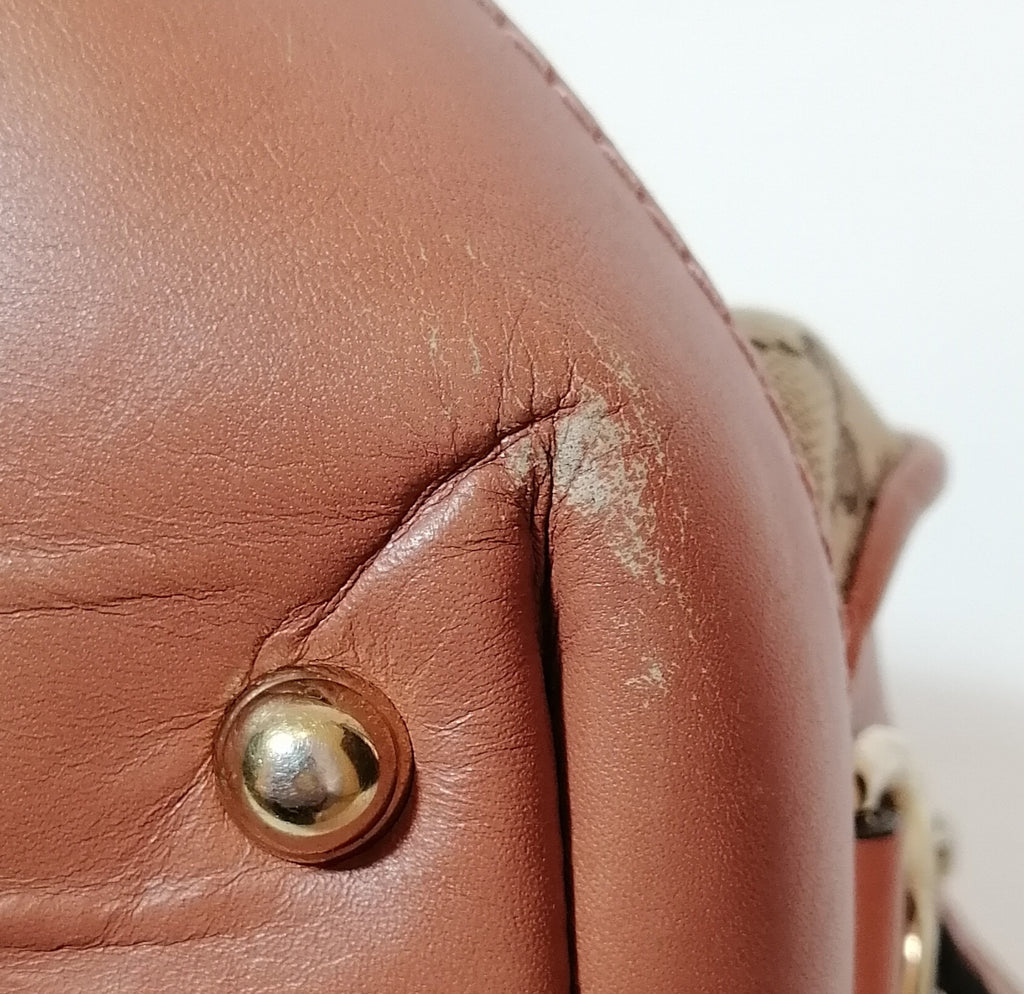 Gucci Heart Bit Monogram Canvas Tote
