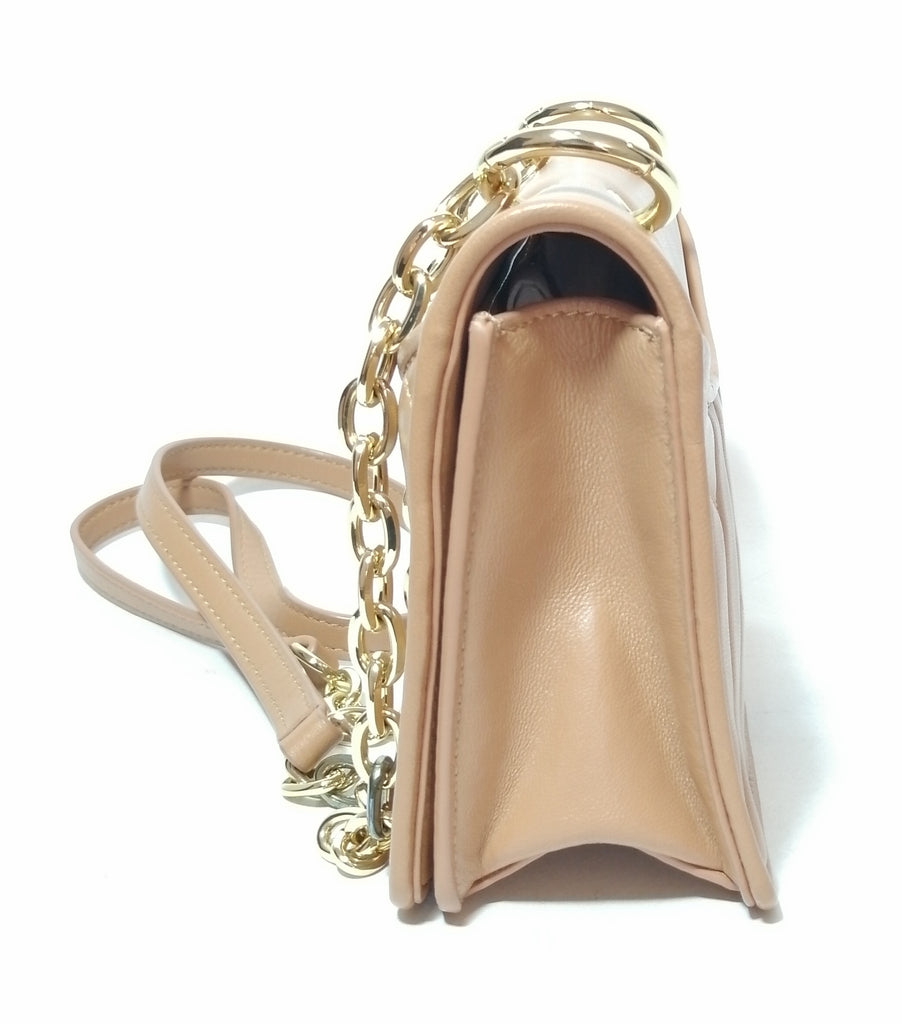 Tory Burch Tan Fleming Mini Cross Body Bag