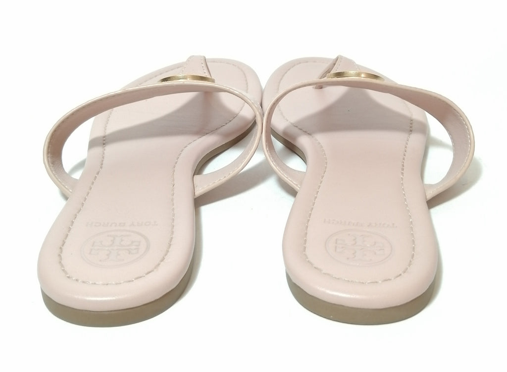 Tory Burch Baby Pink Logo Sandals 