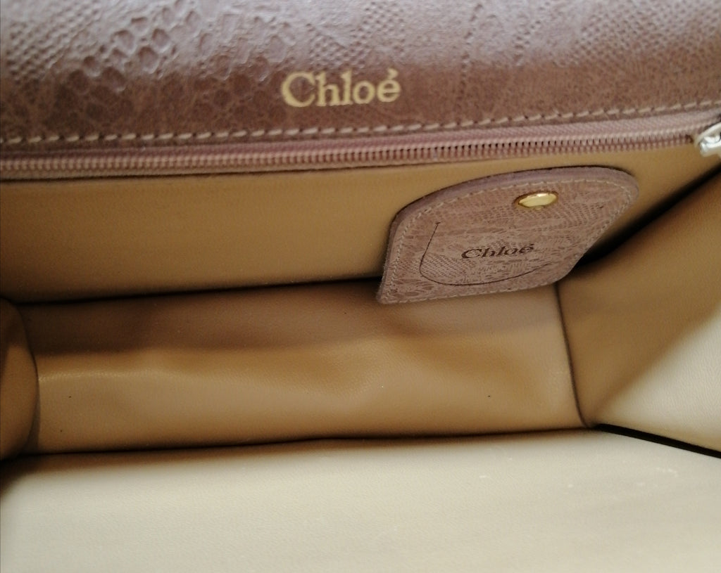 Chloe Tan Suede Shoulder Bag