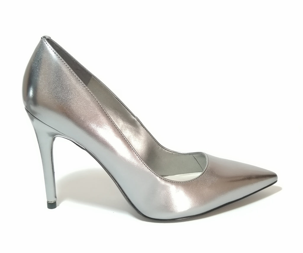 Charles & Keith Steel Silver Pumps