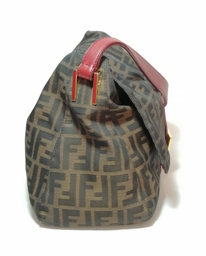 Fendi Zucca Shoulder Bag 