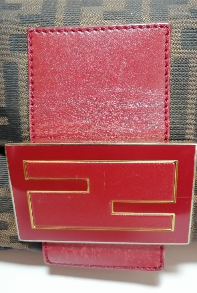 Fendi Zucca Shoulder Bag 
