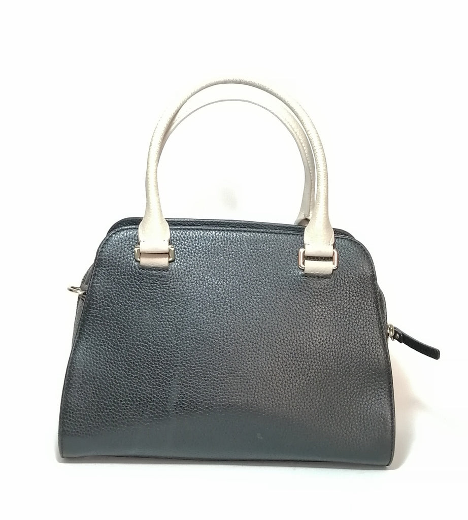 Kate Spade Black & Cream Satchel 