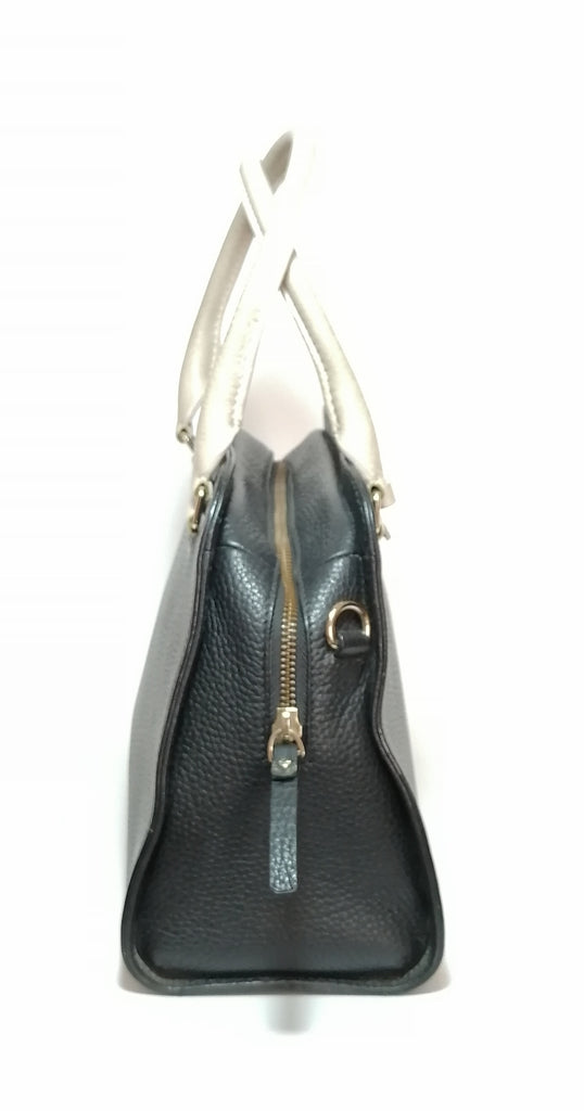 Kate Spade Black & Cream Satchel 