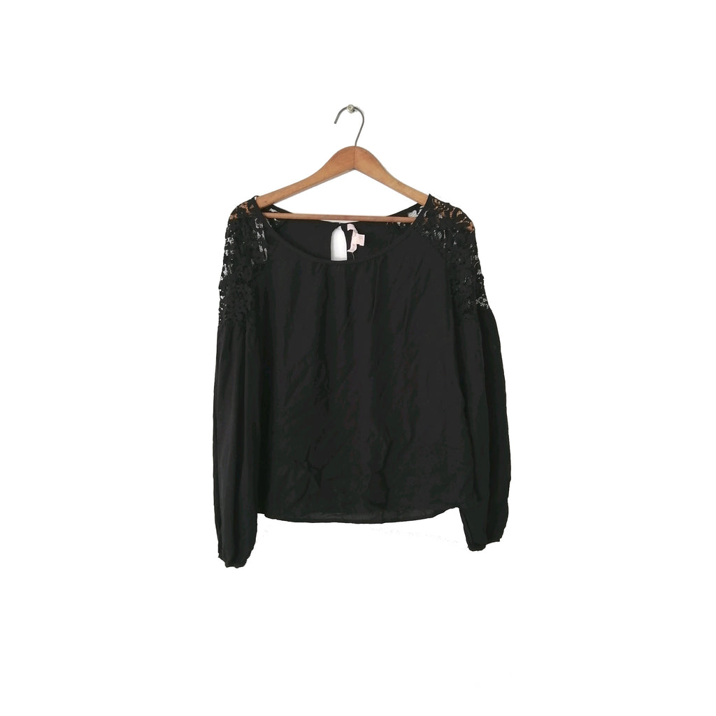 Forever 21 Black Lace Top | Brand New |