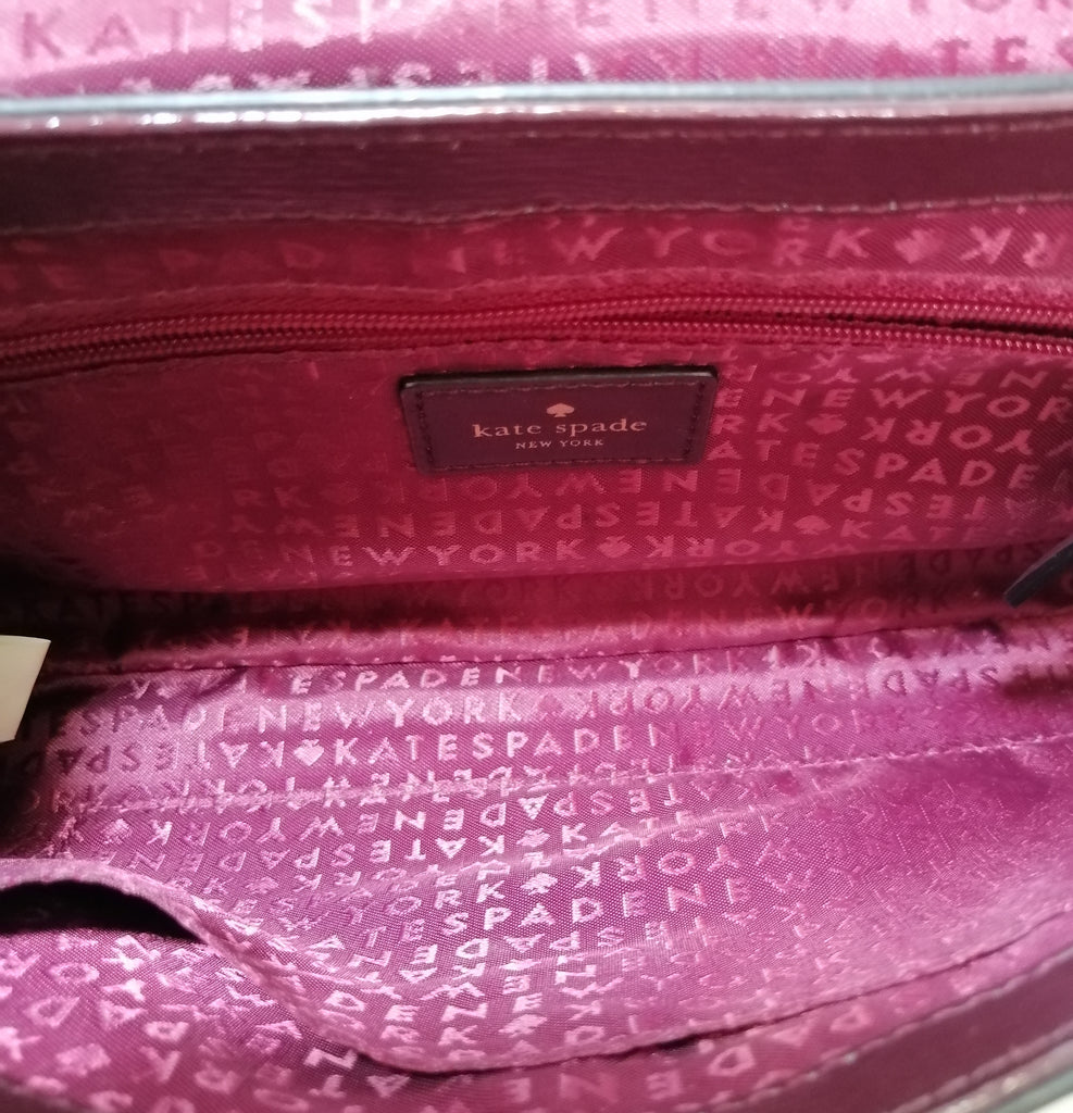 Kate Spade Maroon Shoulder Bag 
